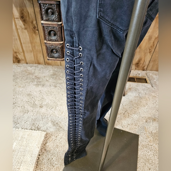 Lace Up Side Seam Pants - Picture 15 of 16
